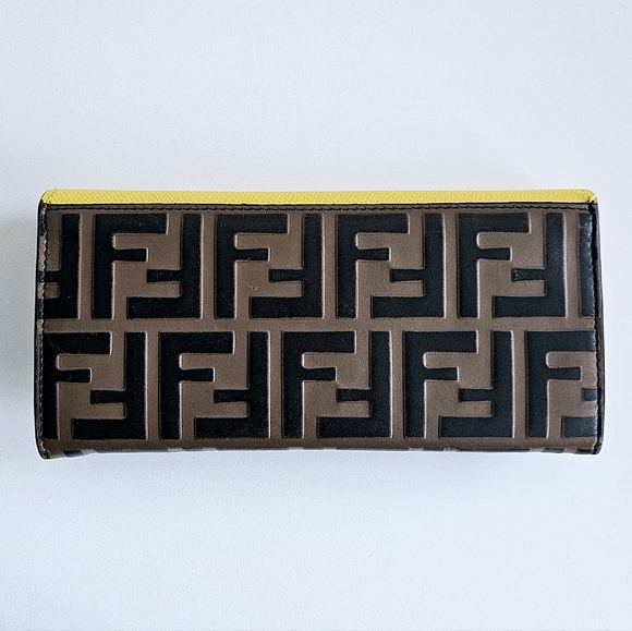 Fendi F Long Flap Wallet - Picture 4 of 14